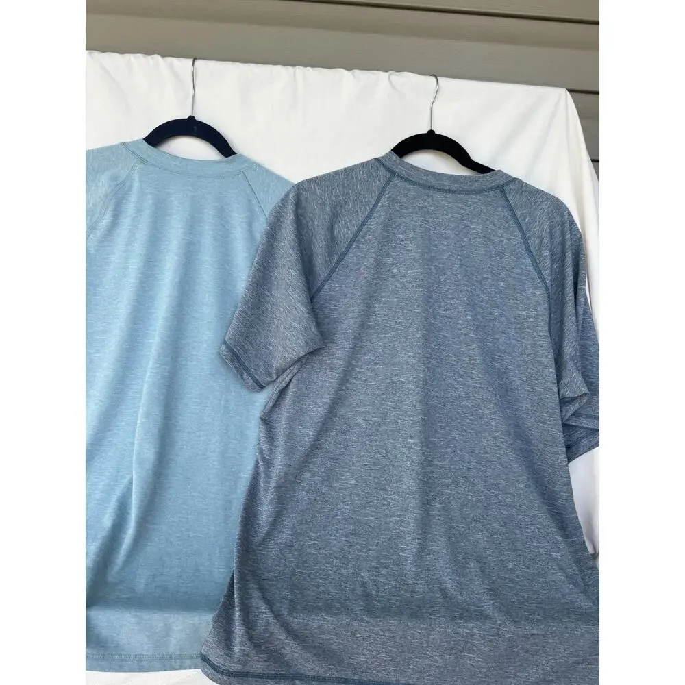 Nike Bundle of 2 Men's Dri Fit Sz L Short Sleeve Training‎ Performance Athletic